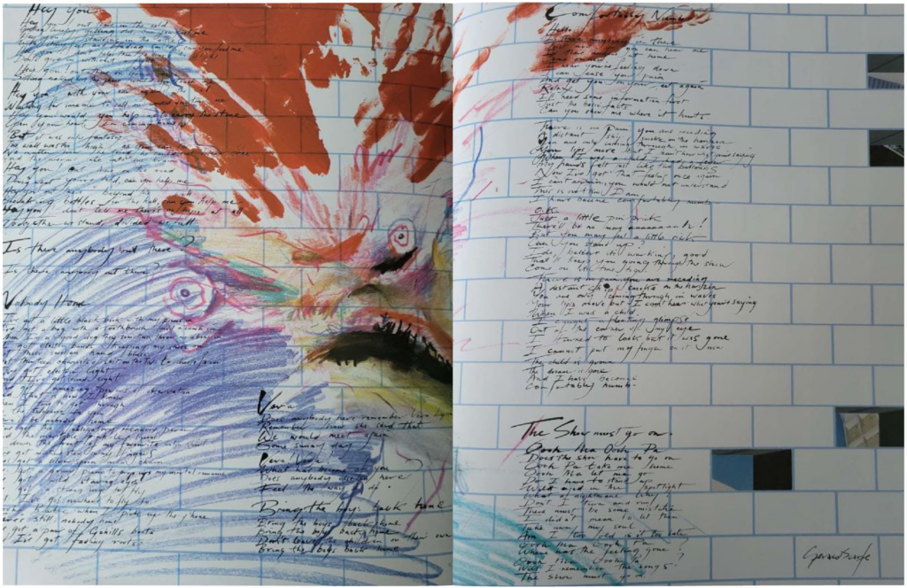 1980 The Wall Live LA Tour Book pg12-13