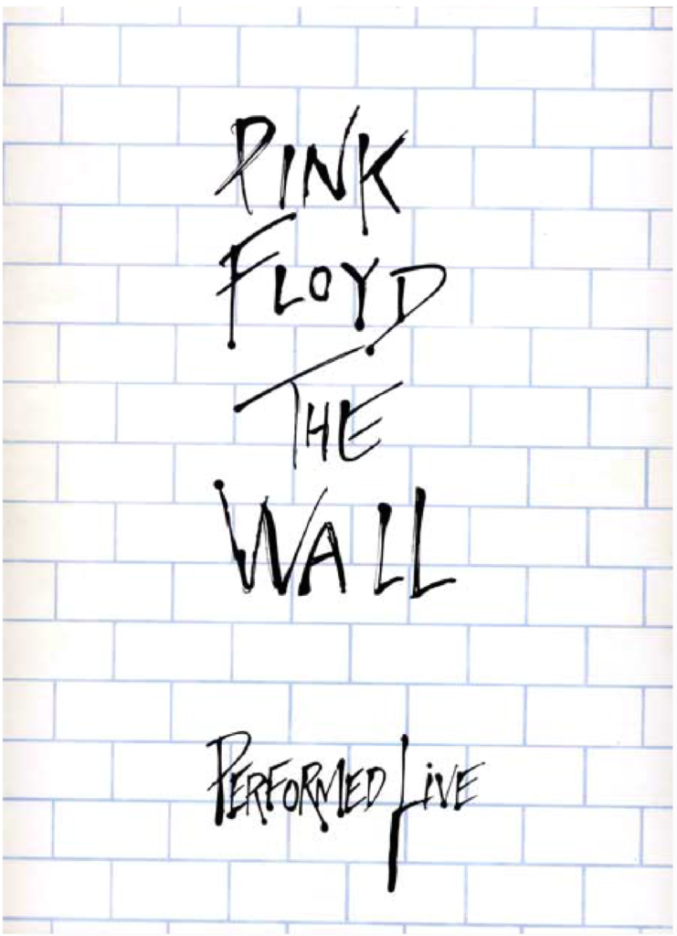 1981 Pink Floyd The Wall Dortmund Tour Programme pg01