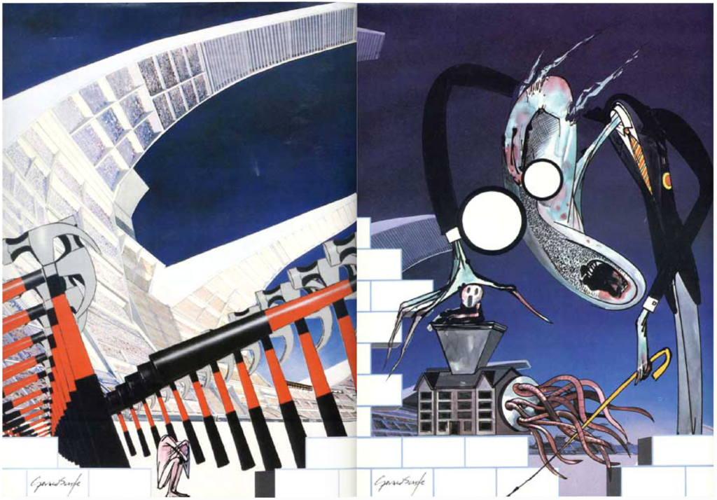 1981 Pink Floyd The Wall Dortmund Tour Programme pg02-03