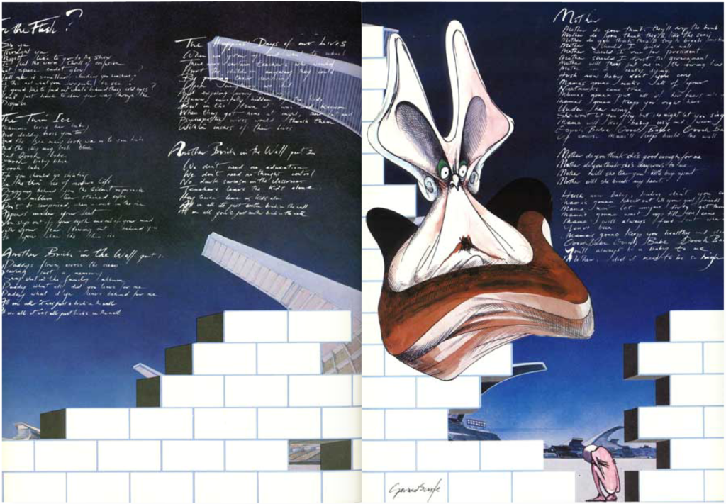 1981 Pink Floyd The Wall Dortmund Tour Programme pg04-05