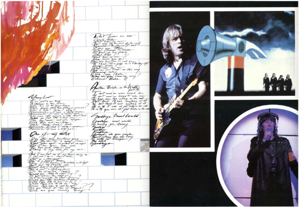 1981 Pink Floyd The Wall Dortmund Tour Programme pg08-09
