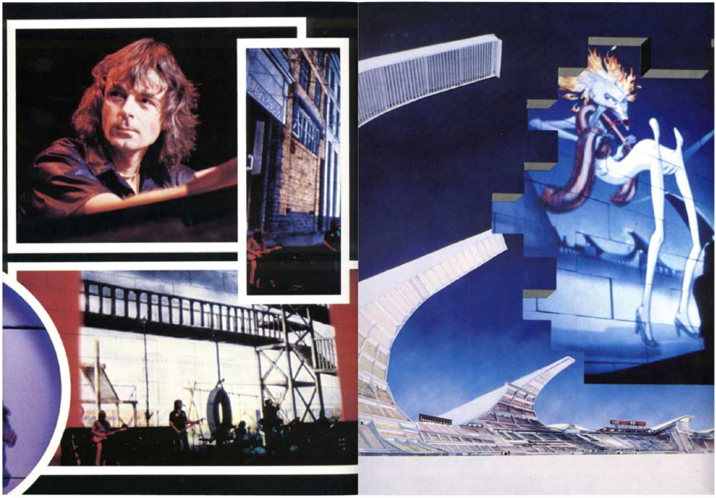 1981 Pink Floyd The Wall Dortmund Tour Programme pg10-11