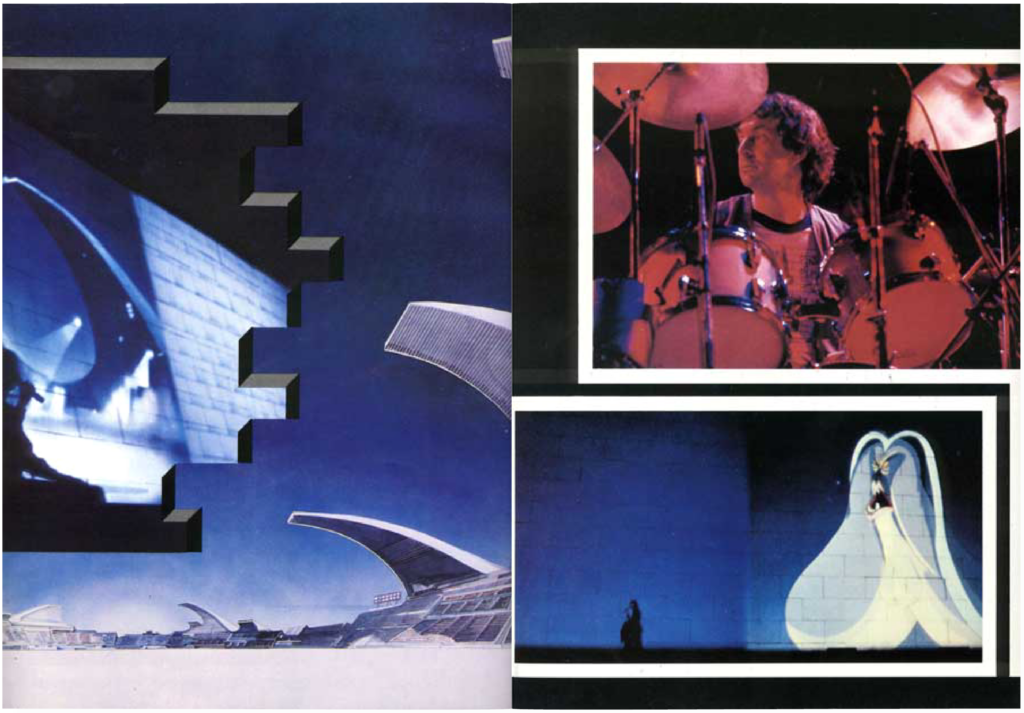 1981 Pink Floyd The Wall Dortmund Tour Programme pg12-13
