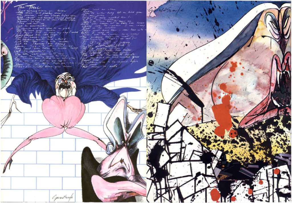 1981 Pink Floyd The Wall Dortmund Tour Programme pg20-21