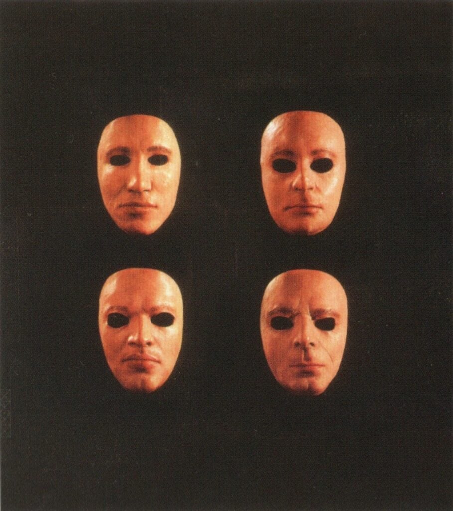 1980 Pink Floyd Life Masks for The Wall