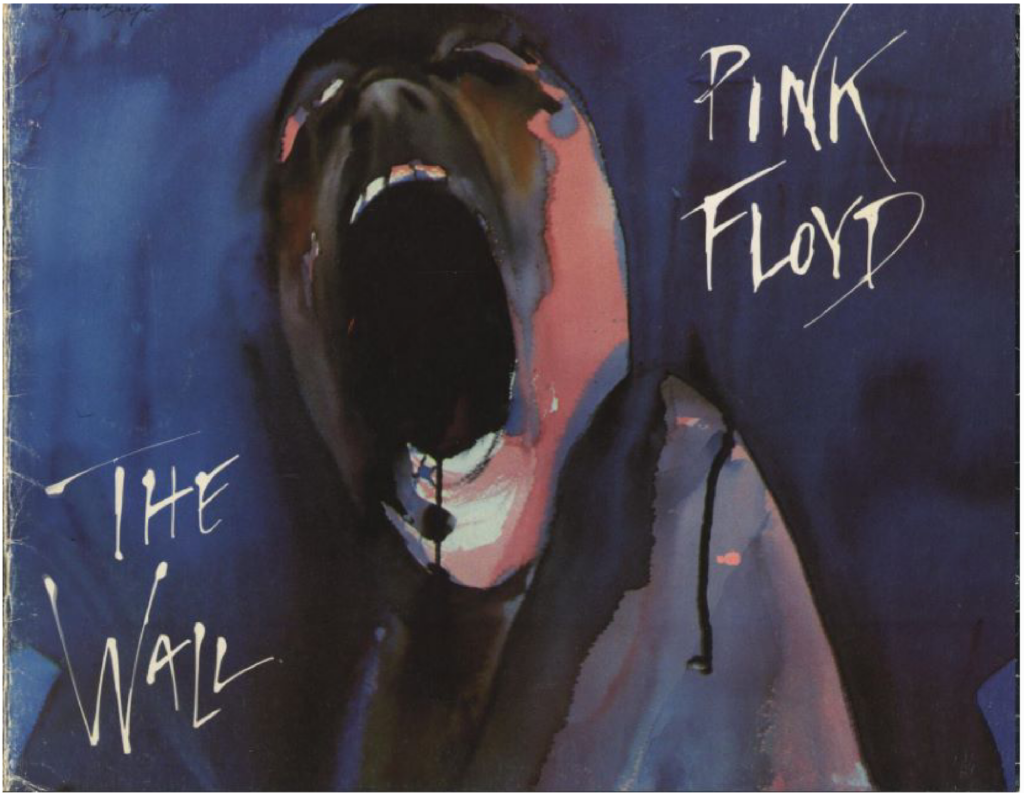 1981 Pink Floyd The Wall Earls Court Tour Programme pg01