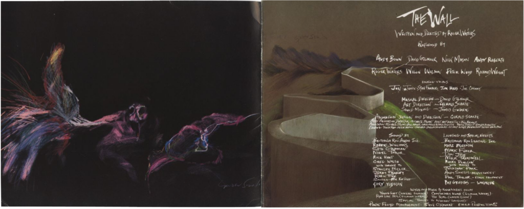 1981 Pink Floyd The Wall Earls Court Tour Programme pg02-03