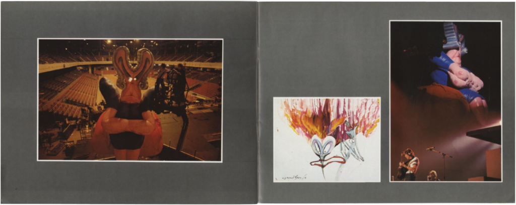 1981 Pink Floyd The Wall Earls Court Tour Programme pg08-09