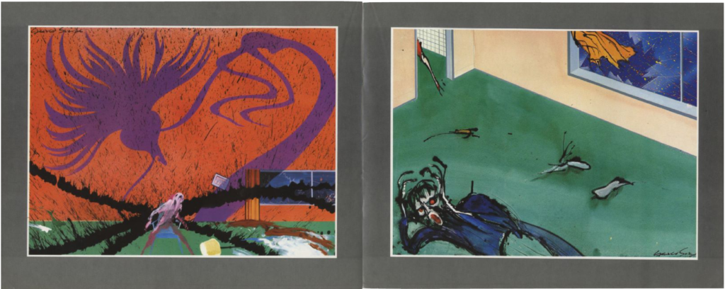 1981 Pink Floyd The Wall Earls Court Tour Programme pg12-13