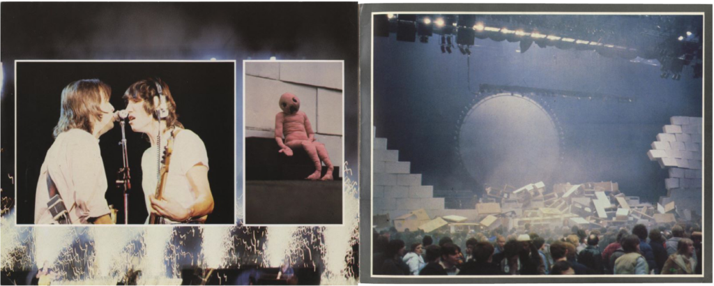 1981 Pink Floyd The Wall Earls Court Tour Programme pg22-23