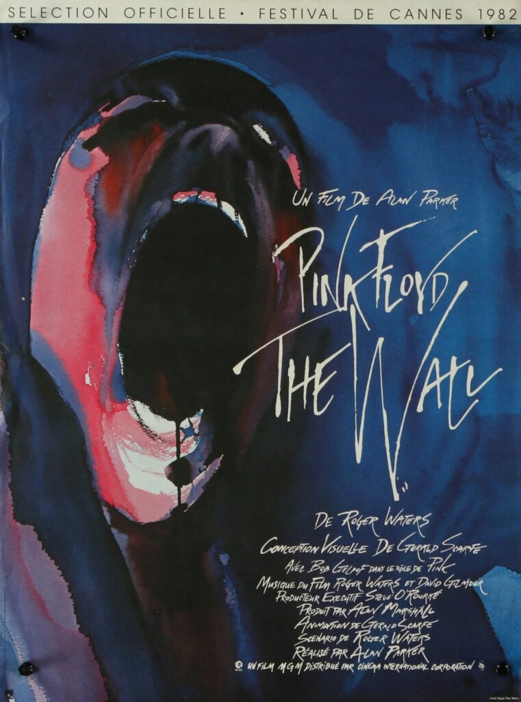 1982 The Wall Movie Cannes Film Festival Poster
