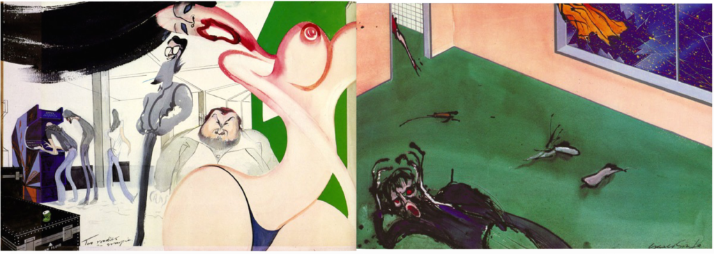 1982 The Wall Movie Gerald Scarfe Storyboards pg20-21