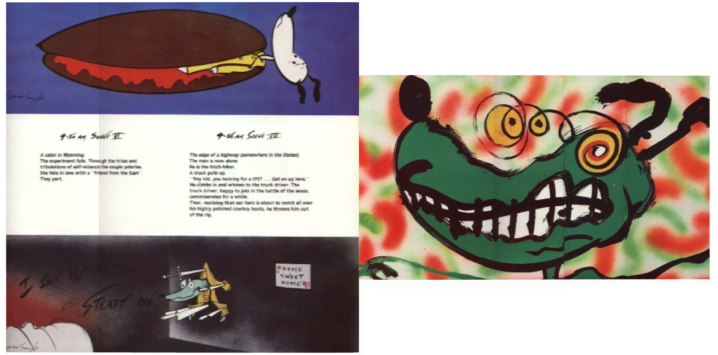 1984-85 Roger Waters Pros & Cons Tour Book pg22-23