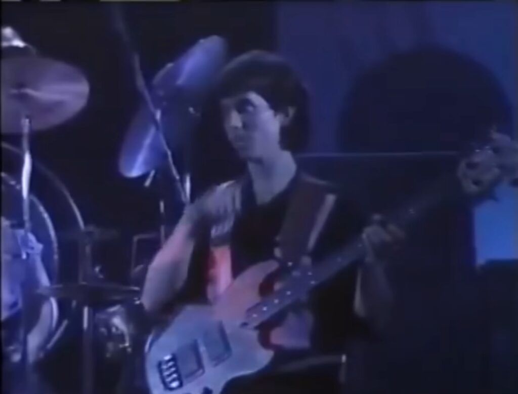 1984 About Face Tour Mickey Feat Bass Guitar vocals