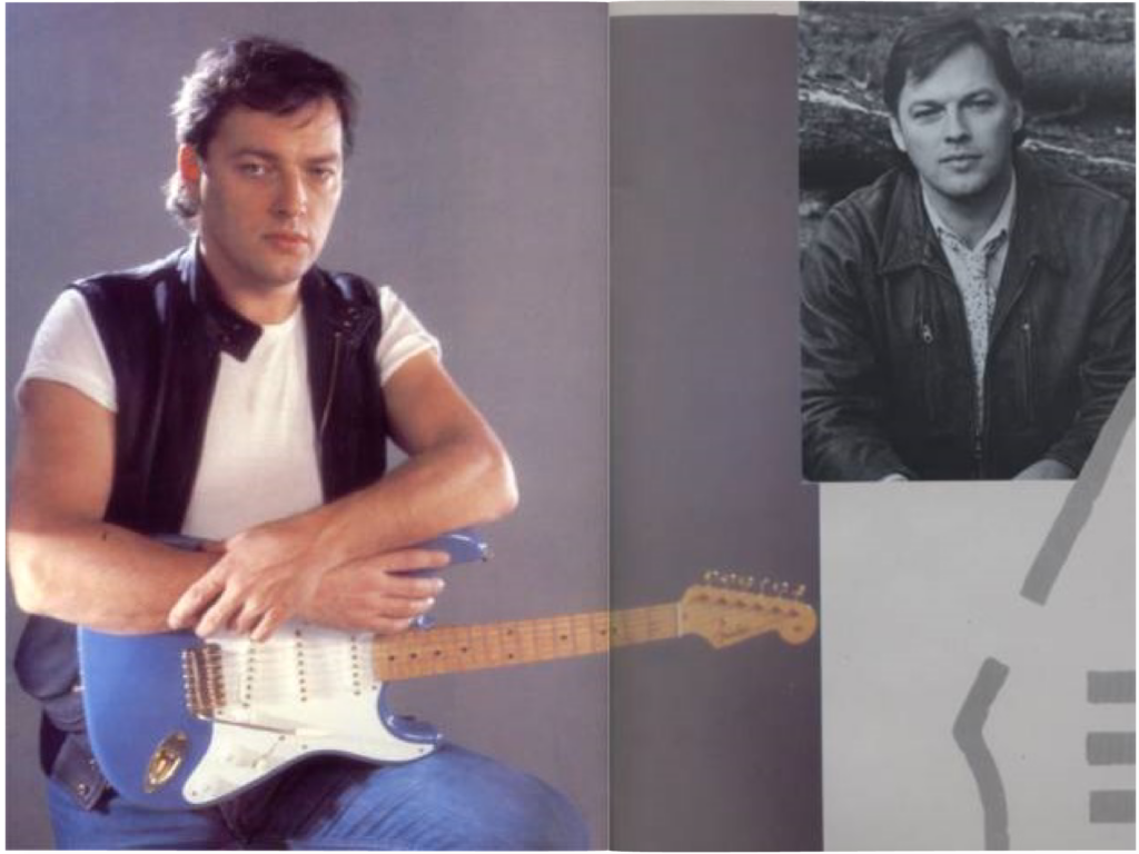 1984 David Gilmour About Face Tour Book pg14-15