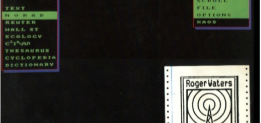 1987 Roger Waters Radio KAOS Tour Book pg01