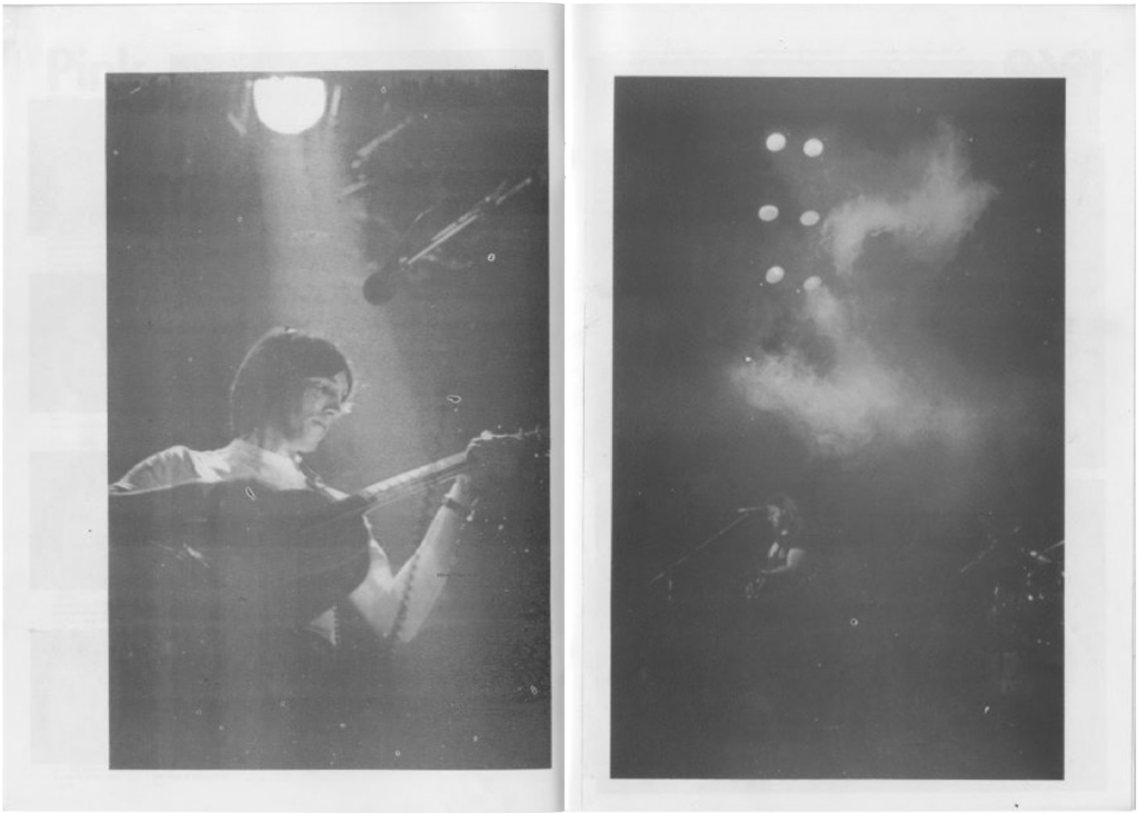 1988 Pink Floyd Wembley Unofficial Tour Programme pg04-05