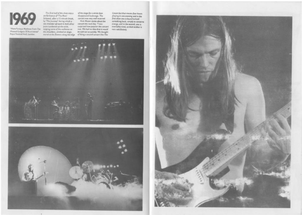 1988 Pink Floyd Wembley Unofficial Tour Programme pg06-07