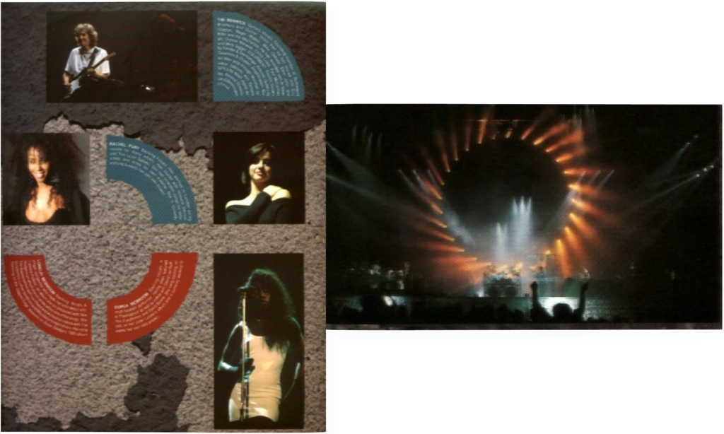 1989 Pink Floyd Another Lapse Tour Programme pg08-09