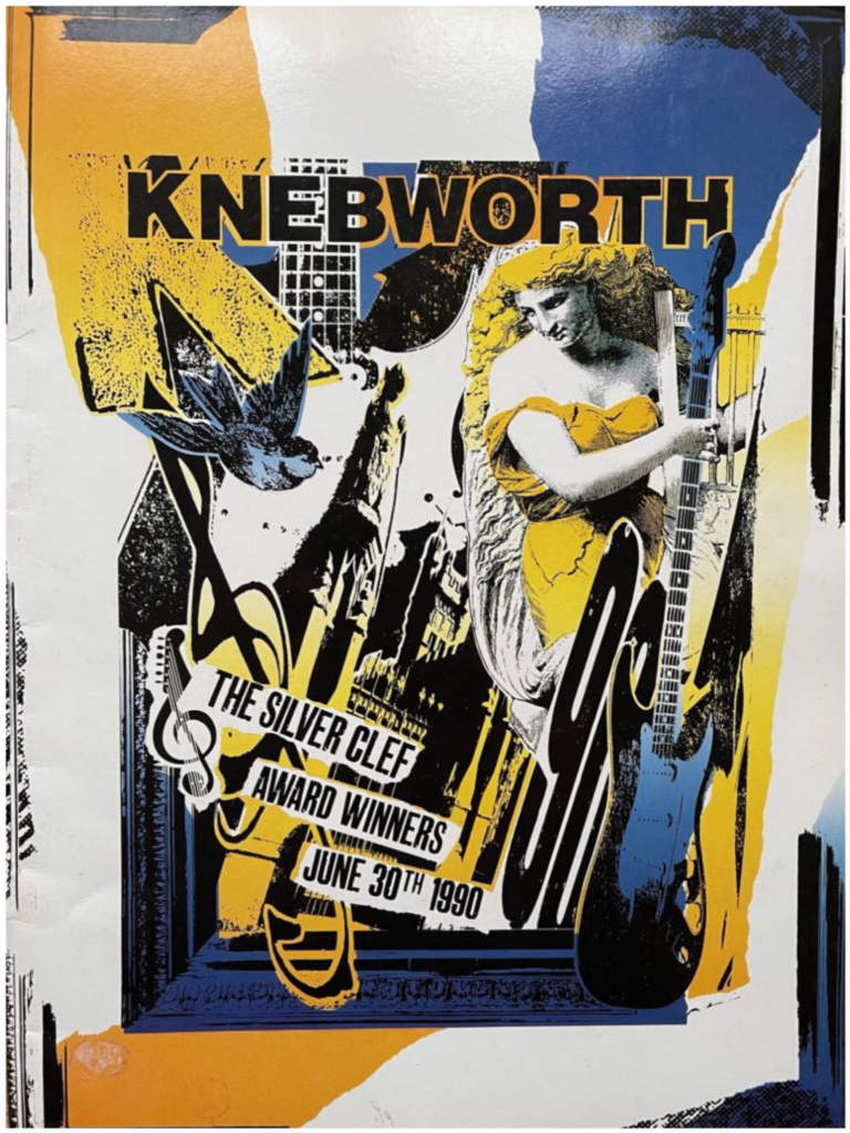 1990 Pink Floyd Knebworth Silver Clef Award Winners pg01