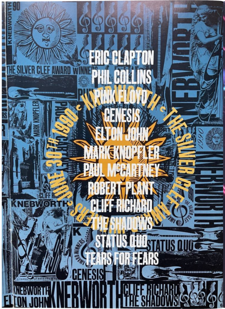 1990 Pink Floyd Knebworth Silver Clef Award Winners pg02