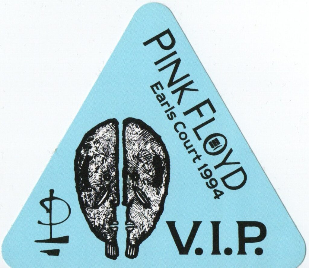 1994 Pink Floyd Earls Court sticker AAA