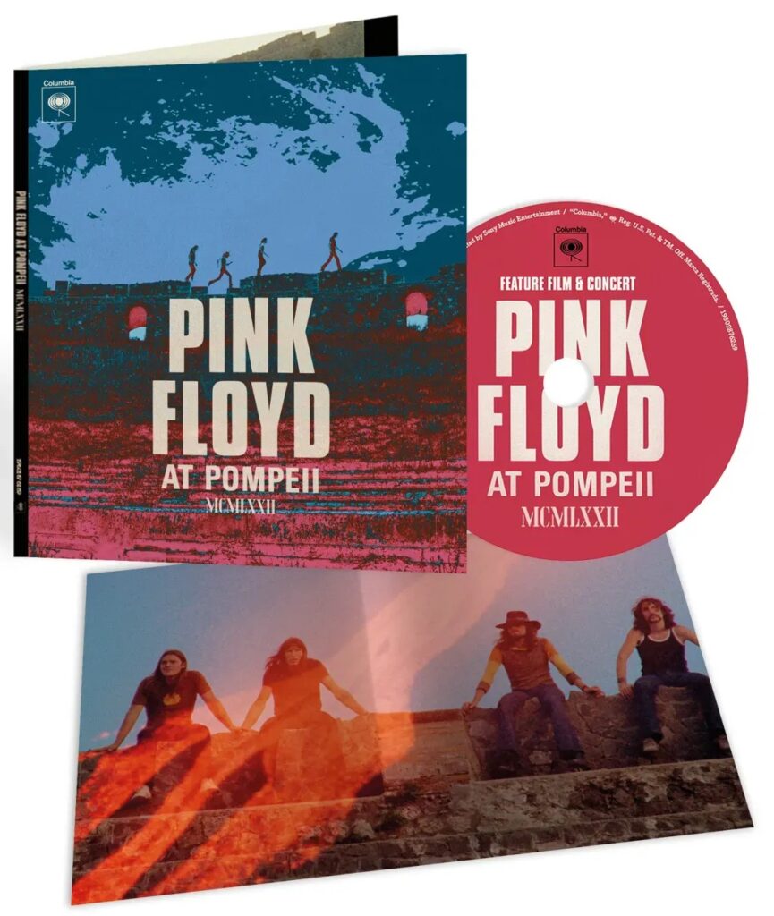 2025 Pink Floyd Live at Pompeii Blu-ray Pack shot