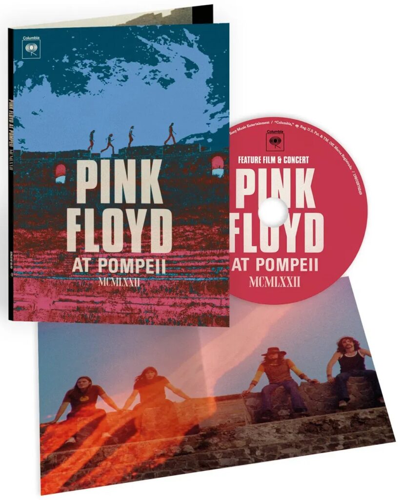 2025 Pink Floyd Live at Pompeii DVD Packshot