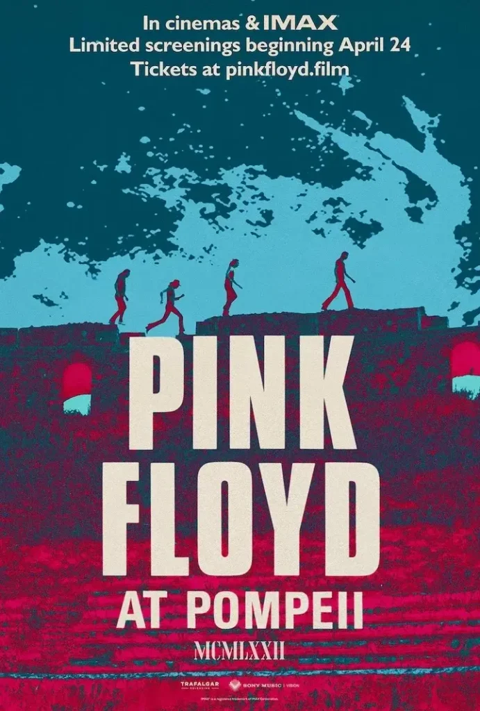 2025 Pink Floyd Pompeii Cinema IMAX Release Poster