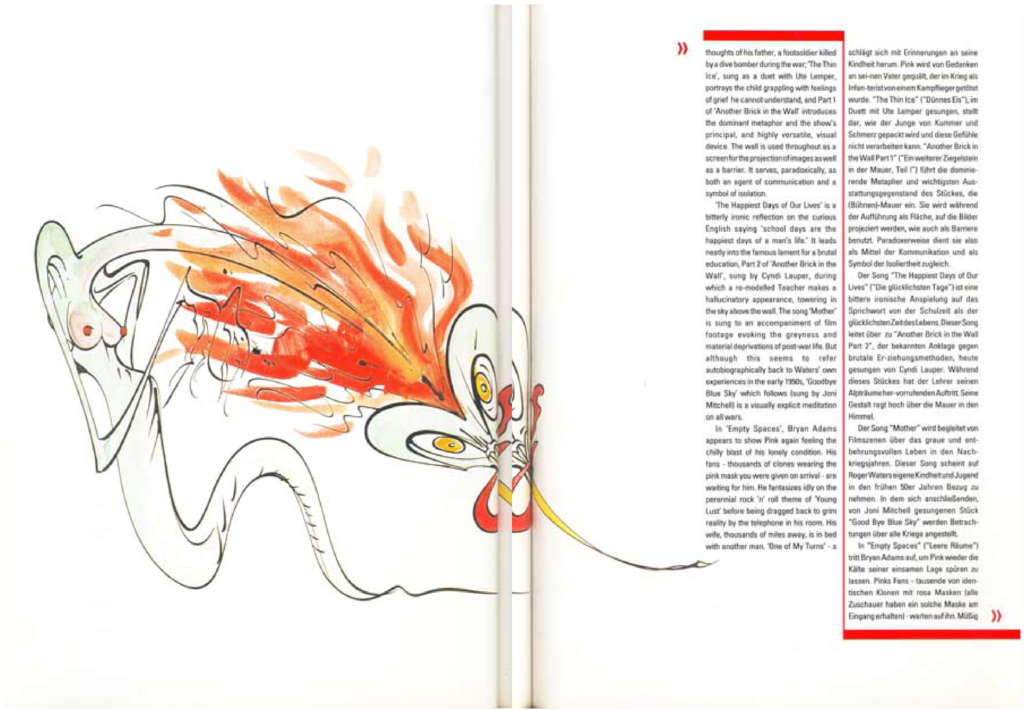 1990 Roger Waters The Wall in Berlin Programme pg34-35