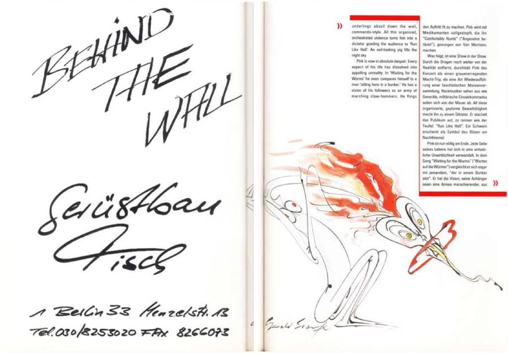 1990 Roger Waters The Wall in Berlin Programme pg38-39