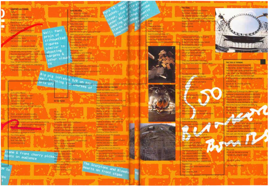 1990 Roger Waters The Wall in Berlin Programme pg46-47