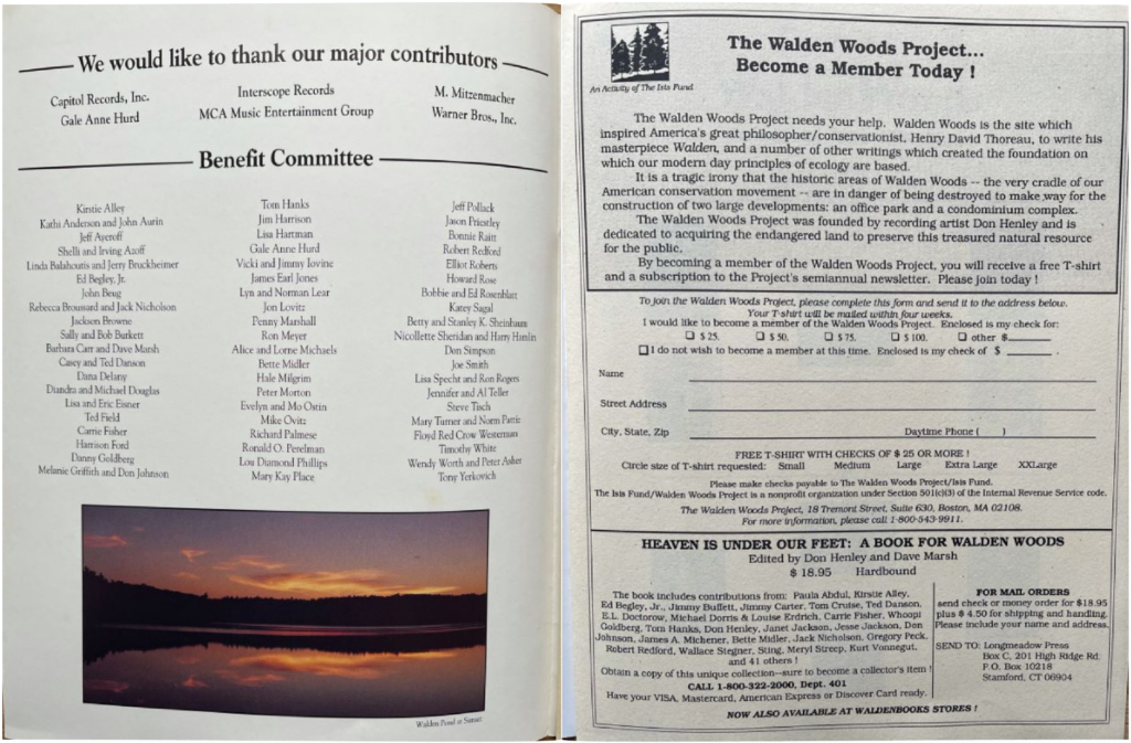 1992 Roger Waters Walden Woods Programme pg02-03