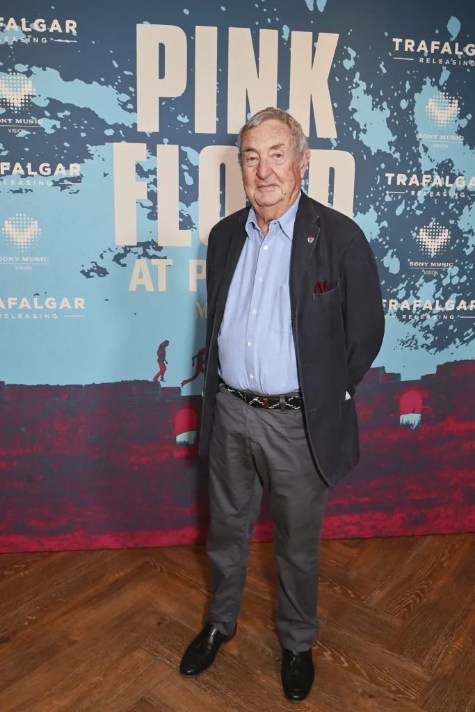 Nick Mason at Pompeii IMAX London screening