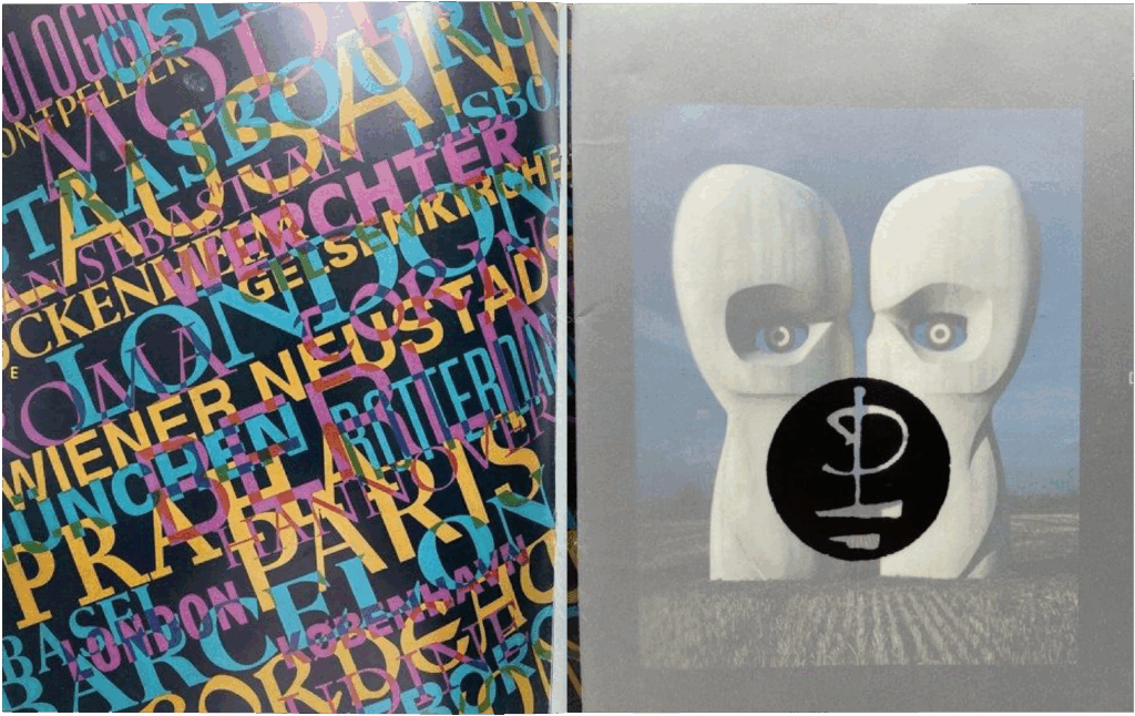 1994 Pink Floyd Division Bell European Tour Programme pg04-05