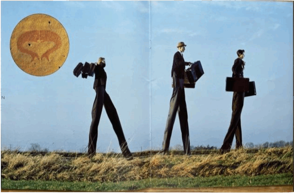 1994 Pink Floyd Division Bell European Tour Programme pg11-12