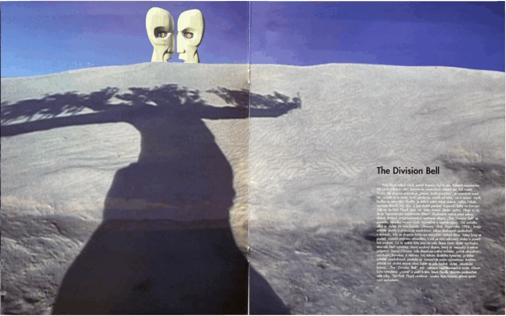 1994 Pink Floyd Praha (Prague) Special Folder Program pg03-04