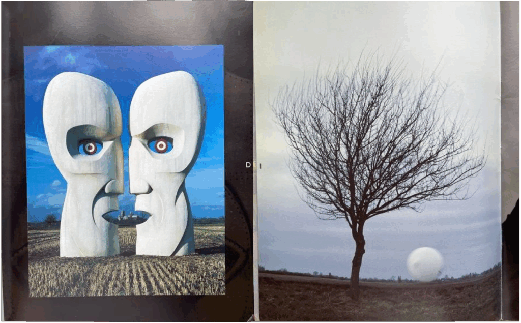 1994 Pink Floyd The Division Bell North America Tour Programme pg06-07