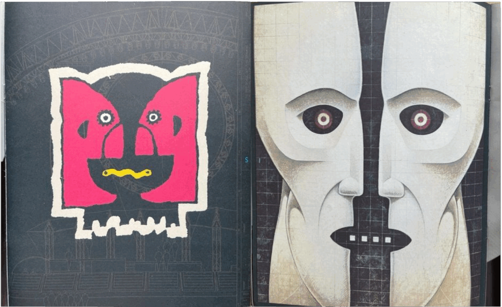1994 Pink Floyd The Division Bell North America Tour Programme pg10-11