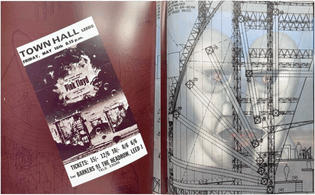 1994 Pink Floyd The Division Bell North America Tour Programme pg31-32