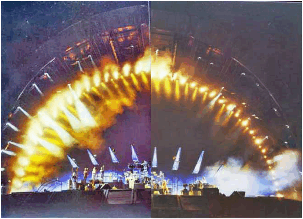 1994 Pink Floyd The Division Bell Tour Programme pg18-19
