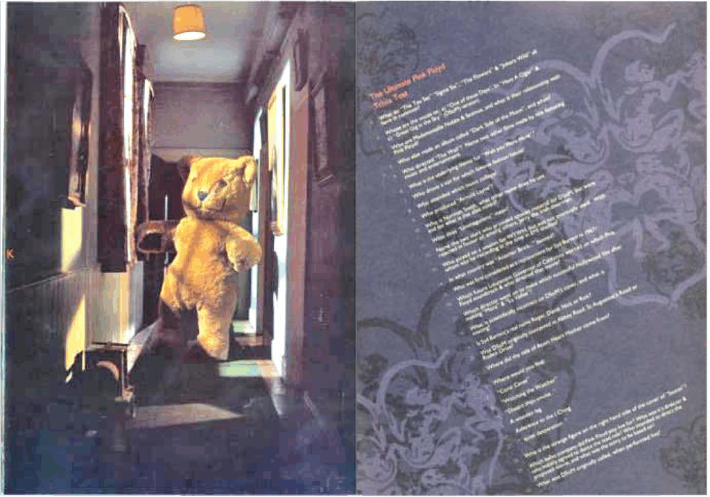 1994 Pink Floyd The Division Bell Tour Programme pg20-21