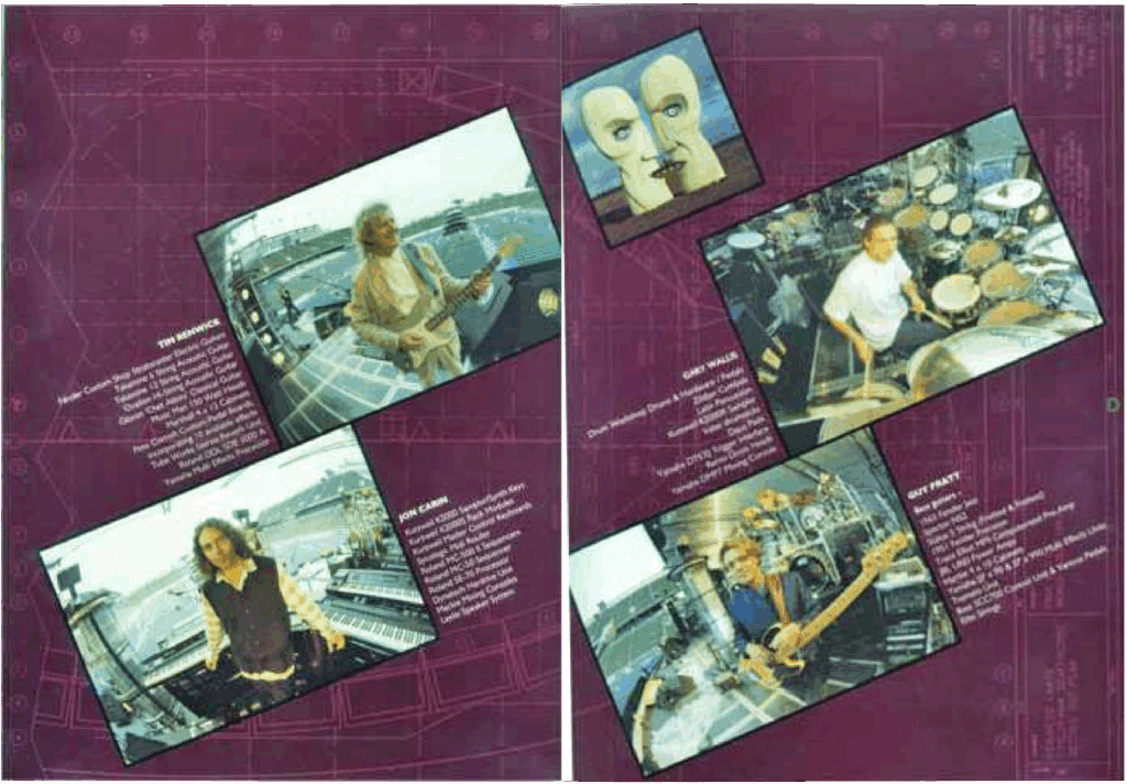1994 Pink Floyd The Division Bell Tour Programme pg24-25
