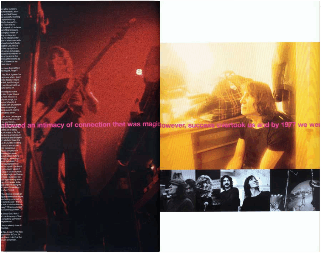2000 Roger Waters In The Flesh Tour Programme pg04-05