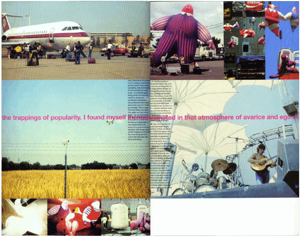 2000 Roger Waters In The Flesh Tour Programme pg08-09