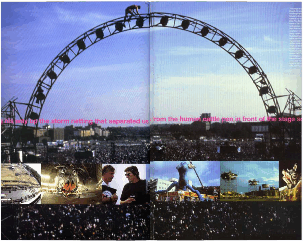 2000 Roger Waters In The Flesh Tour Programme pg12-13