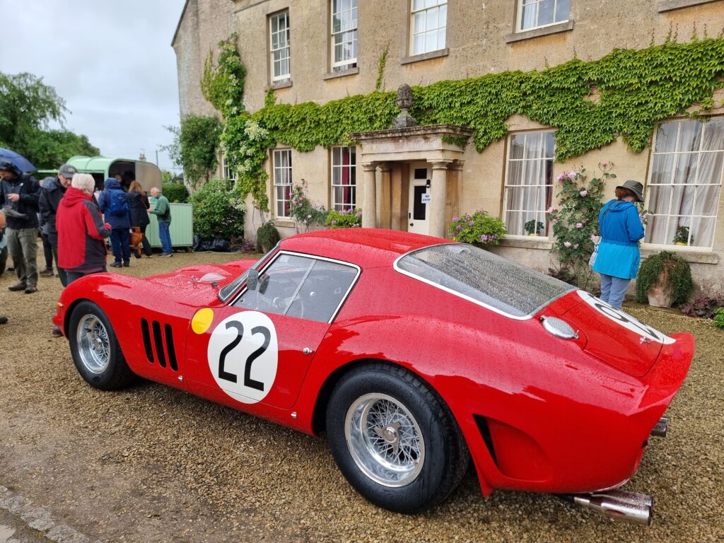 Nick's Ferrari GT250 on the front