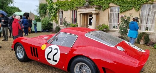 Nick's Ferrari GT250 on the front