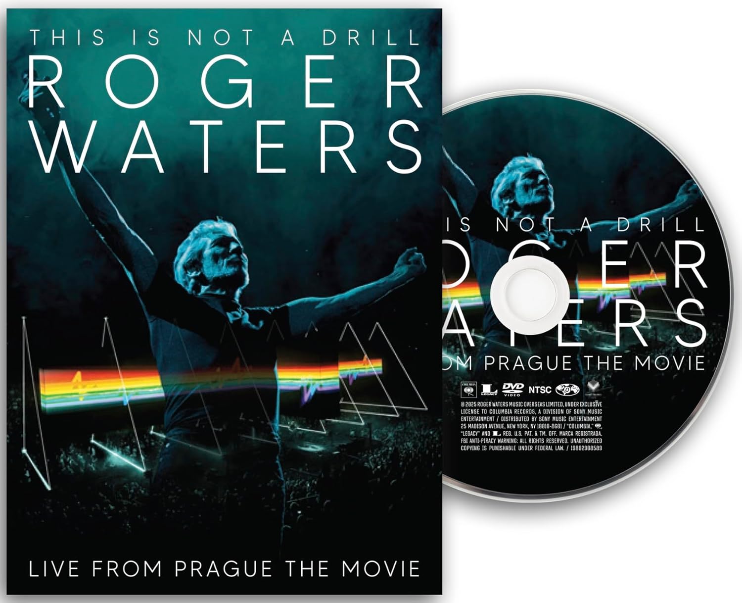 2025 Roger Waters This Is Not A Drill Live From Prague The Movie DVD
