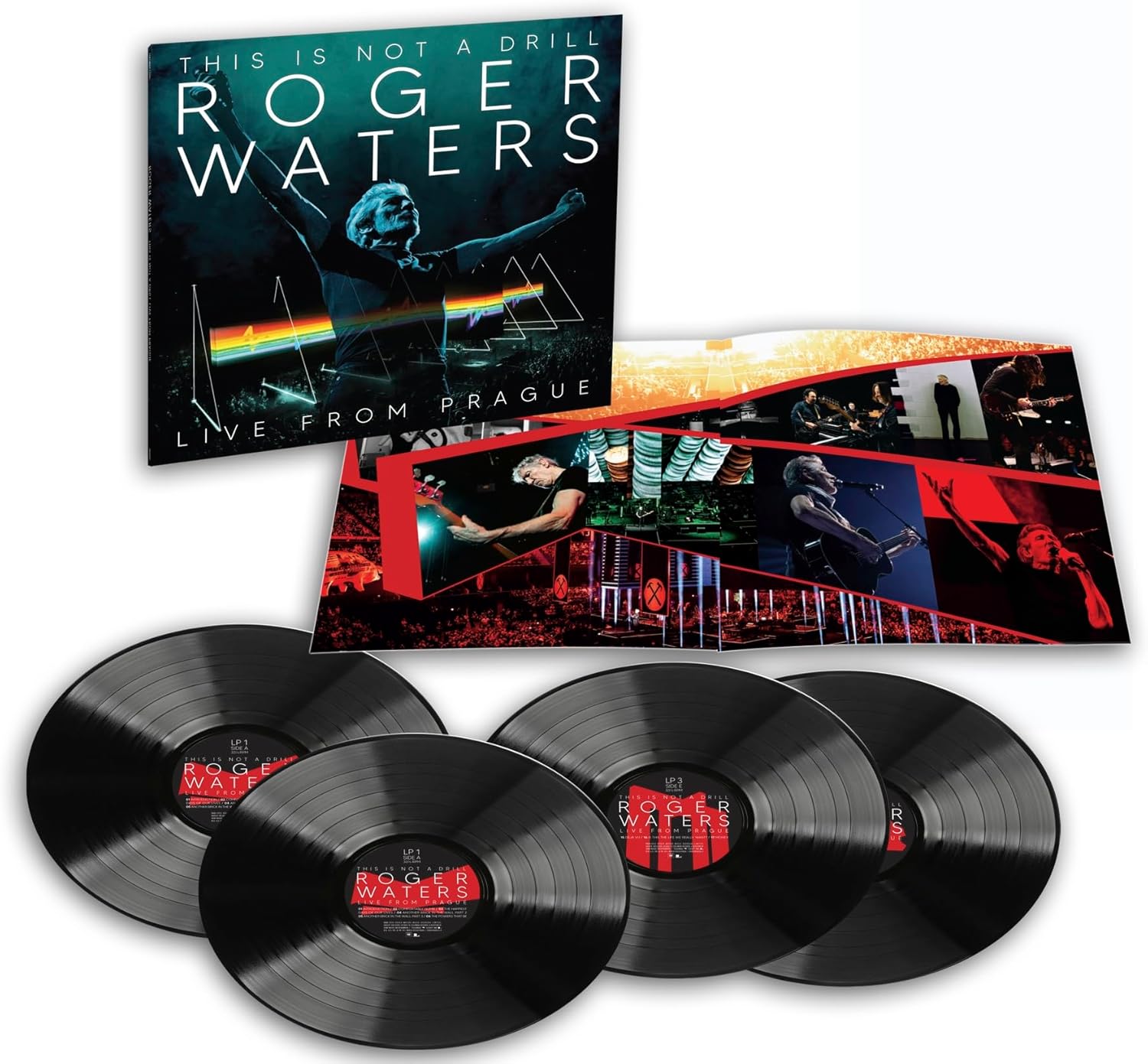 2025 Roger Waters This Is Not A Drill Live From Prague Vinyl 4 LP Set